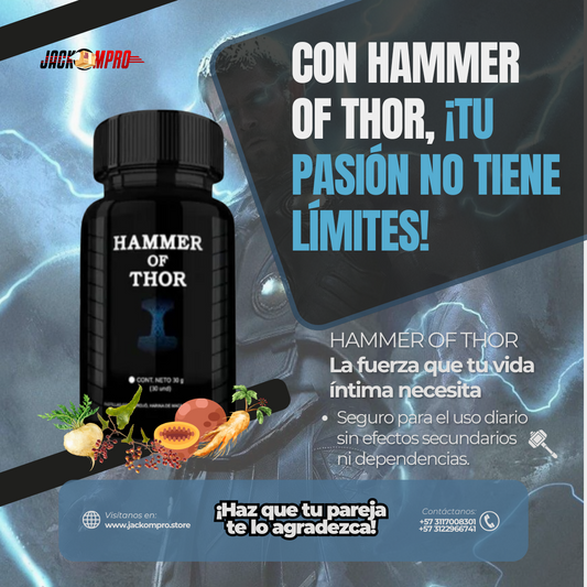 HAMMER OF THOR - CÁPSULAS